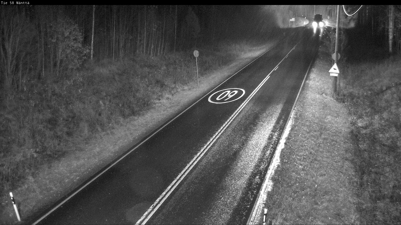Kelikamerat Kuva Tie 58 Mänttä, Mänttä-Vilppula, Pirkanmaa