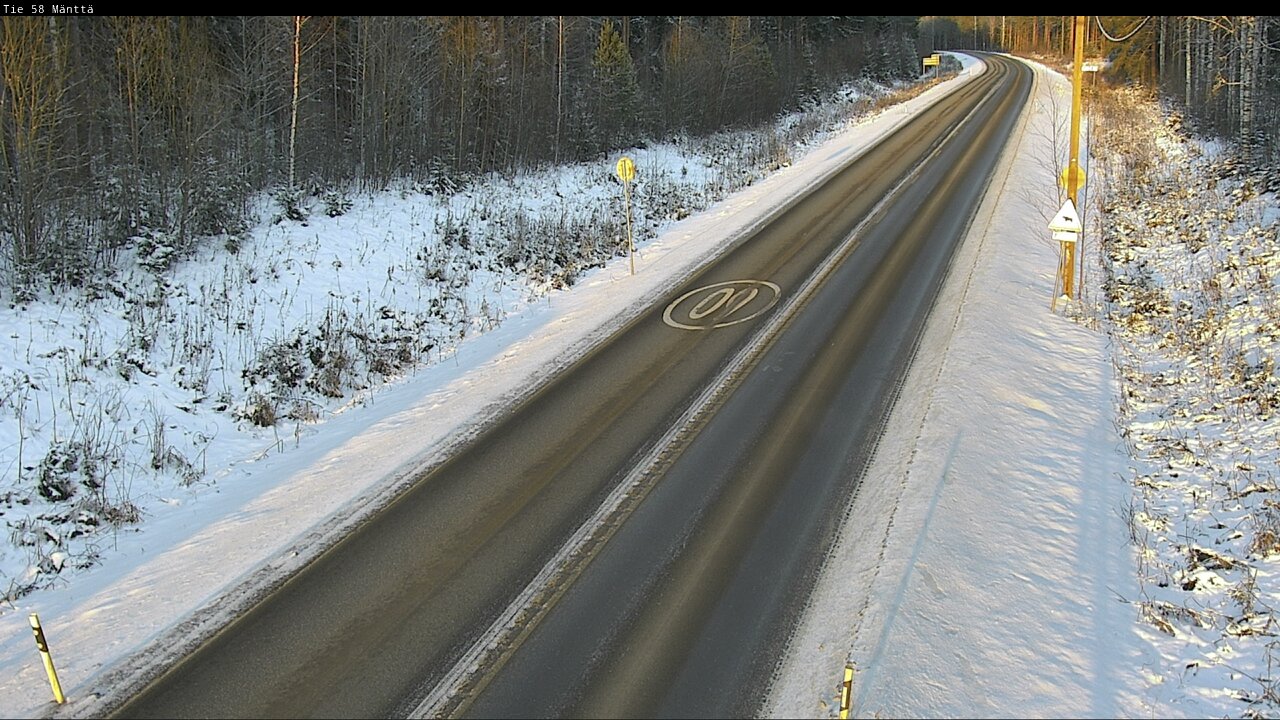 Kelikamerat Kuva Tie 58 Mänttä, Mänttä-Vilppula, Pirkanmaa