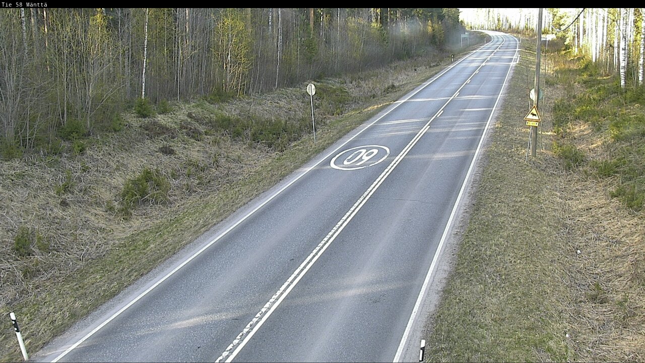 Kelikamerat Kuva Tie 58 Mänttä, Mänttä-Vilppula, Pirkanmaa