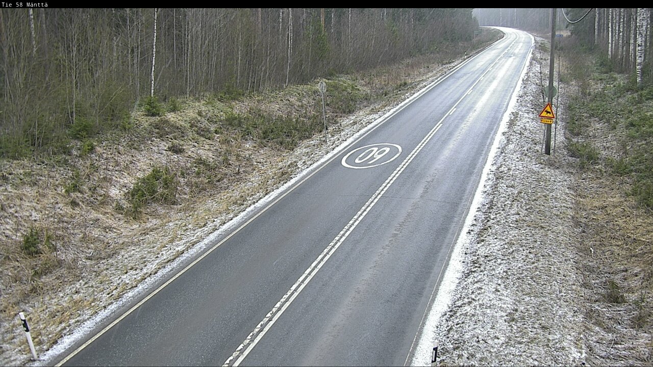 Kelikamerat Kuva Tie 58 Mänttä, Mänttä-Vilppula, Pirkanmaa