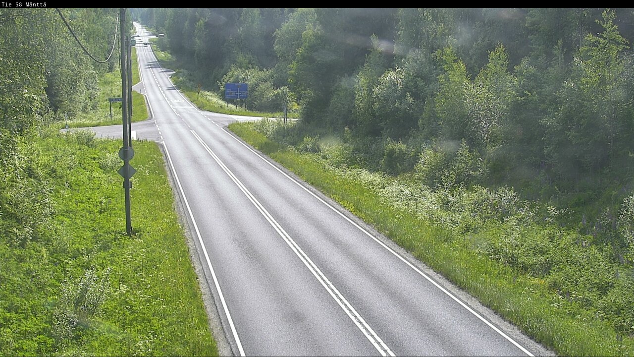 Kelikamerat Kuva Tie 58 Mänttä, Mänttä-Vilppula, Pirkanmaa