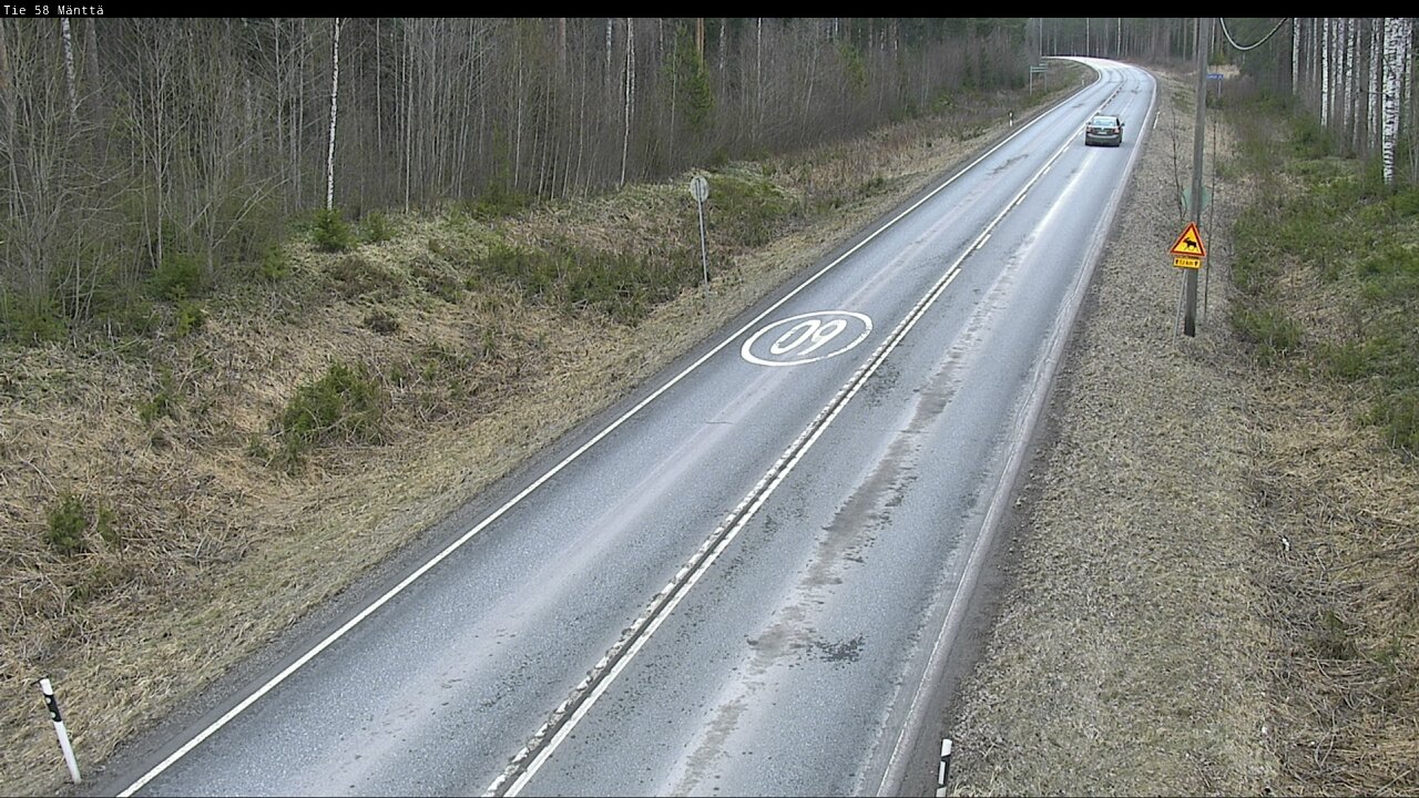 Kelikamerat Kuva Tie 58 Mänttä, Mänttä-Vilppula, Pirkanmaa
