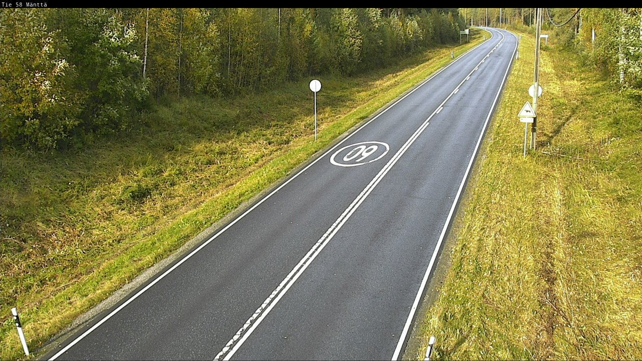 Kelikamerat Kuva Tie 58 Mänttä, Mänttä-Vilppula, Pirkanmaa