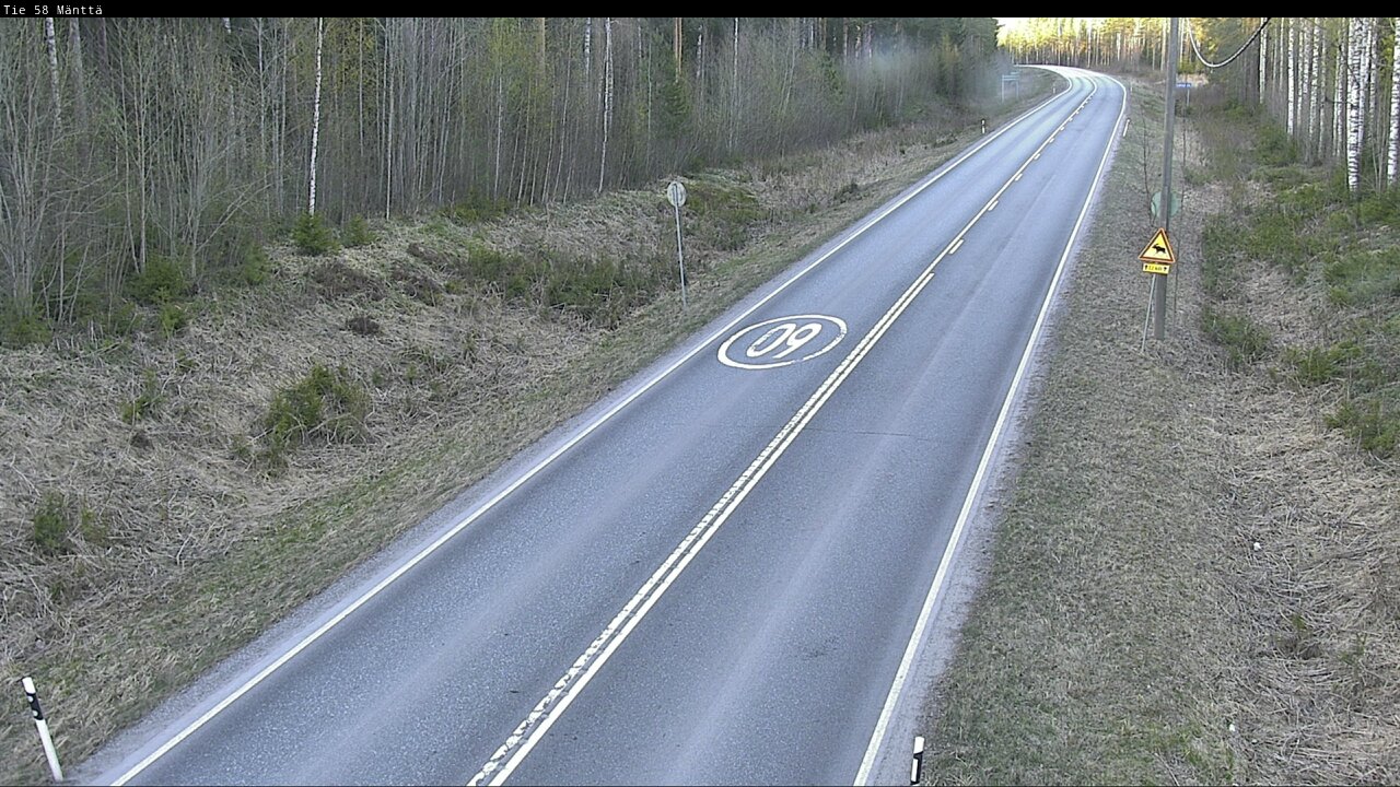 Kelikamerat Kuva Tie 58 Mänttä, Mänttä-Vilppula, Pirkanmaa