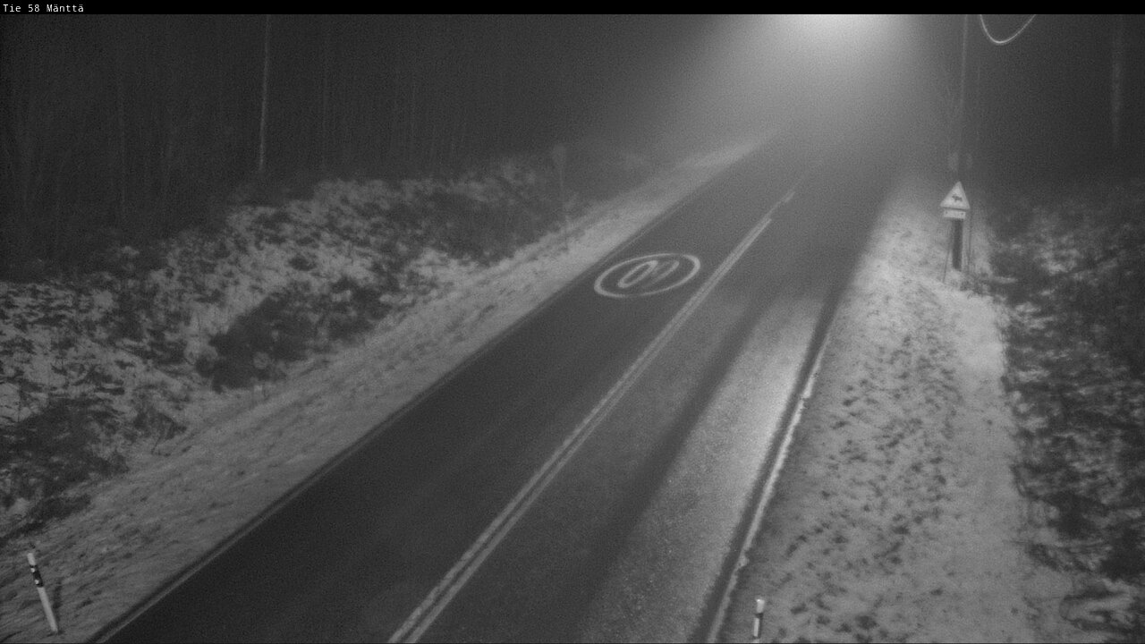 Weather Camera Image Road 58 Mänttä, Mänttä-Vilppula, Pirkanmaa