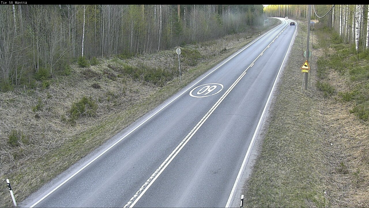 Kelikamerat Kuva Tie 58 Mänttä, Mänttä-Vilppula, Pirkanmaa