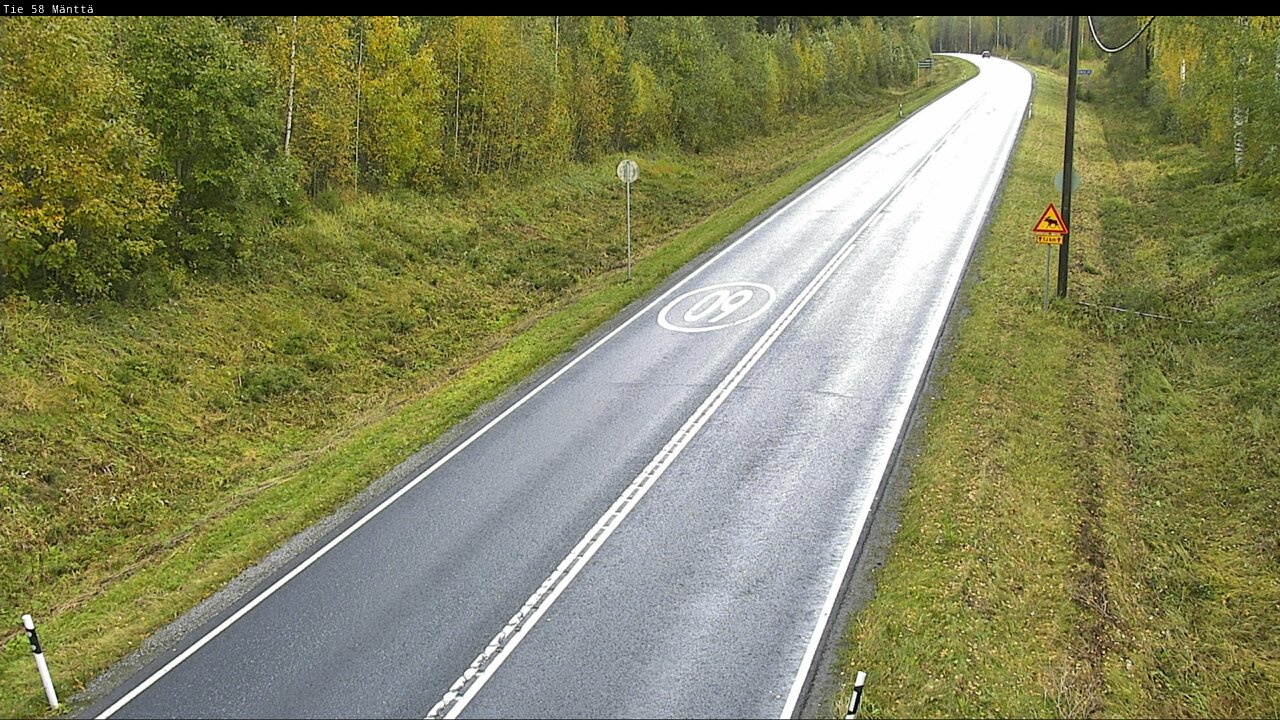 Kelikamerat Kuva Tie 58 Mänttä, Mänttä-Vilppula, Pirkanmaa