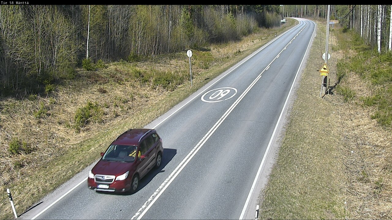 Kelikamerat Kuva Tie 58 Mänttä, Mänttä-Vilppula, Pirkanmaa