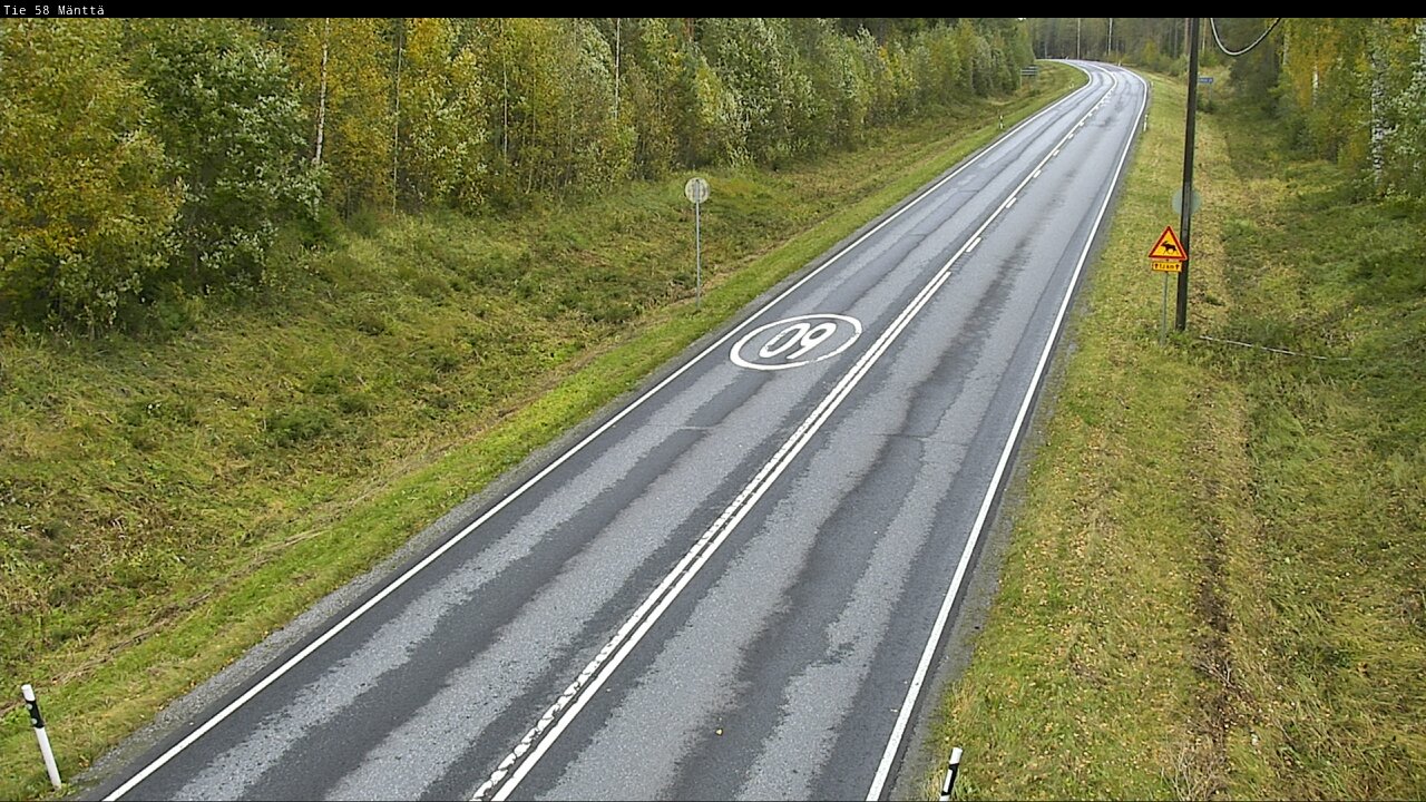 Kelikamerat Kuva Tie 58 Mänttä, Mänttä-Vilppula, Pirkanmaa