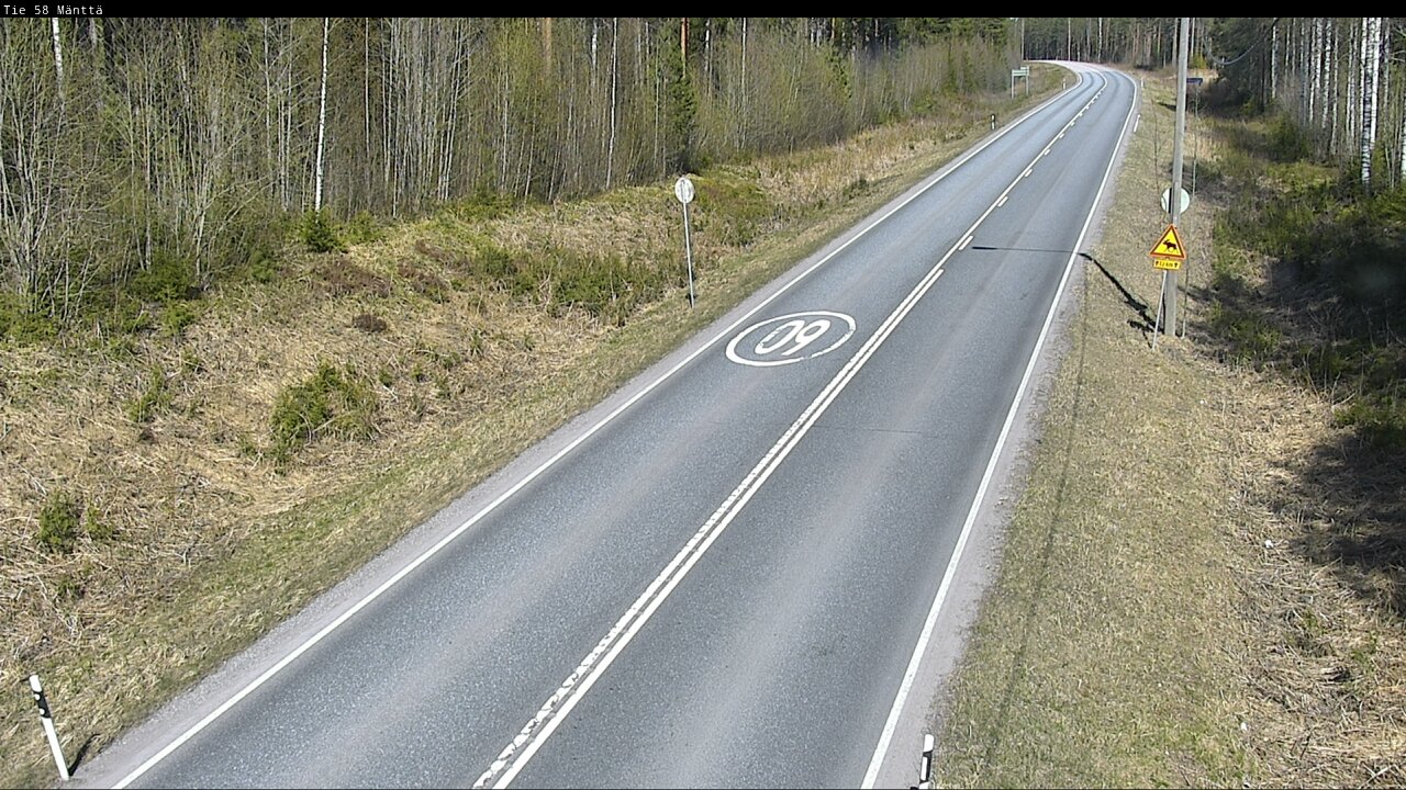 Kelikamerat Kuva Tie 58 Mänttä, Mänttä-Vilppula, Pirkanmaa