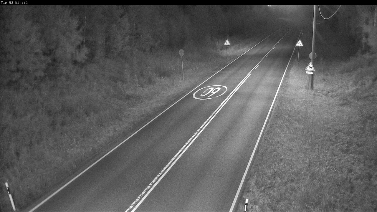 Kelikamerat Kuva Tie 58 Mänttä, Mänttä-Vilppula, Pirkanmaa