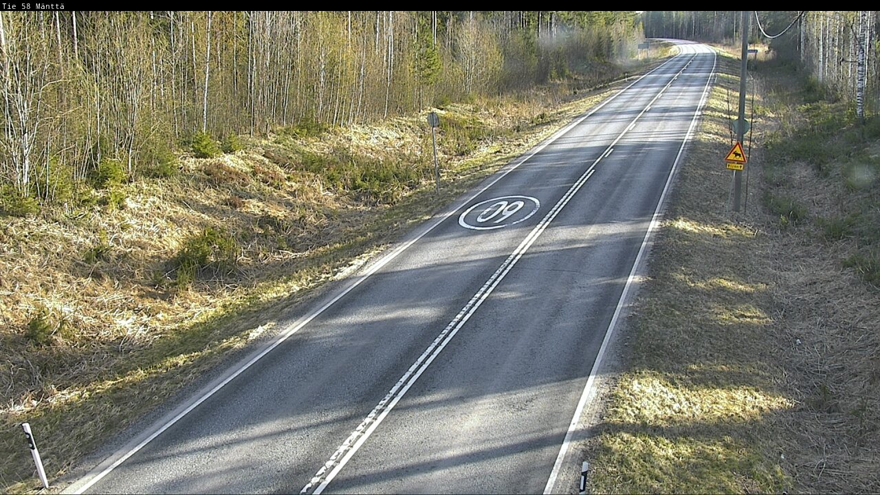 Kelikamerat Kuva Tie 58 Mänttä, Mänttä-Vilppula, Pirkanmaa