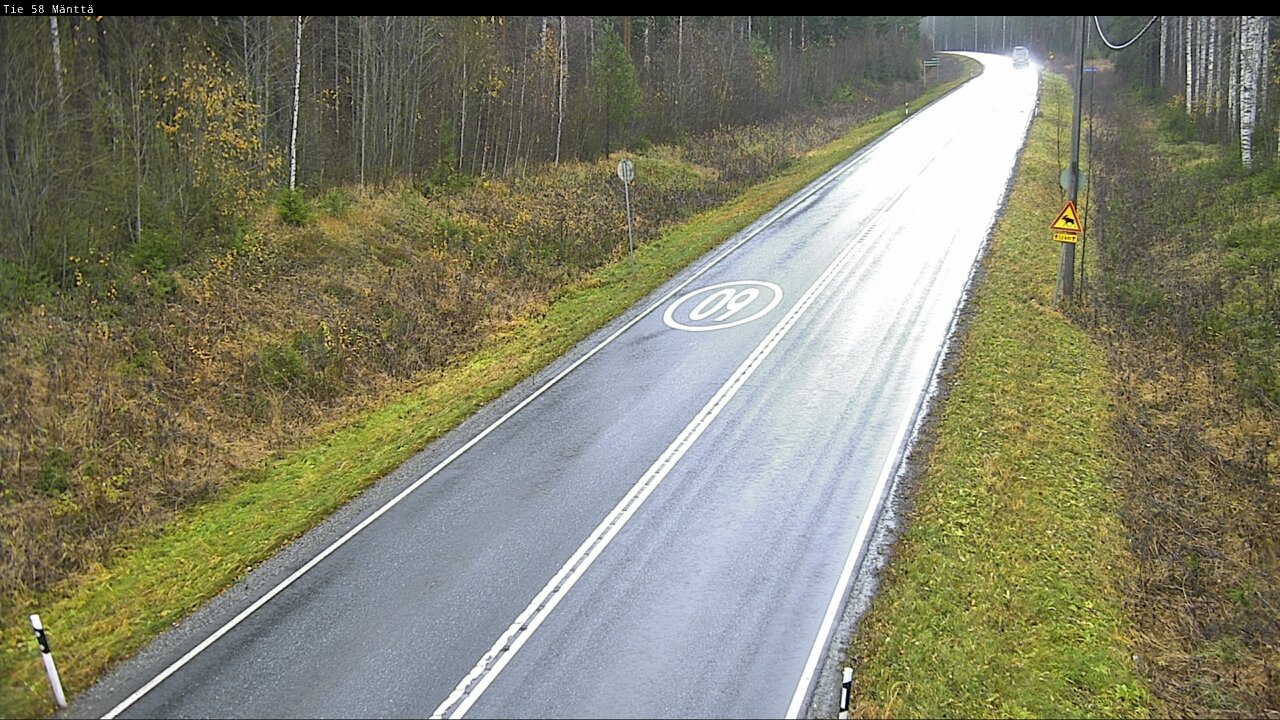 Kelikamerat Kuva Tie 58 Mänttä, Mänttä-Vilppula, Pirkanmaa