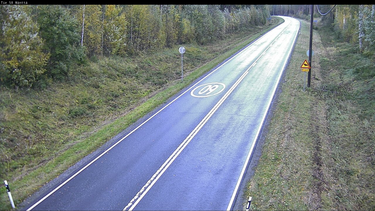 Weather Camera Image Road 58 Mänttä, Mänttä-Vilppula, Pirkanmaa