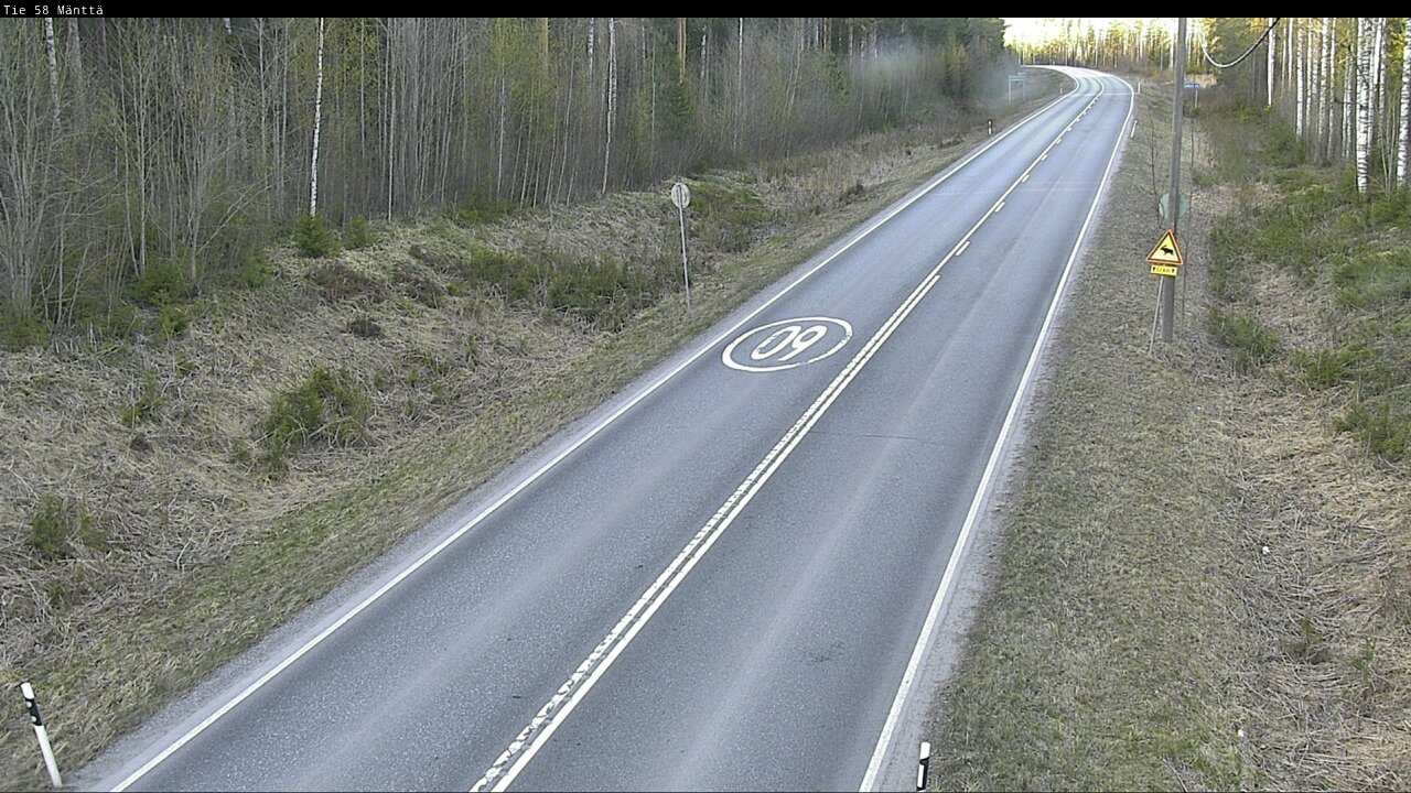 Kelikamerat Kuva Tie 58 Mänttä, Mänttä-Vilppula, Pirkanmaa