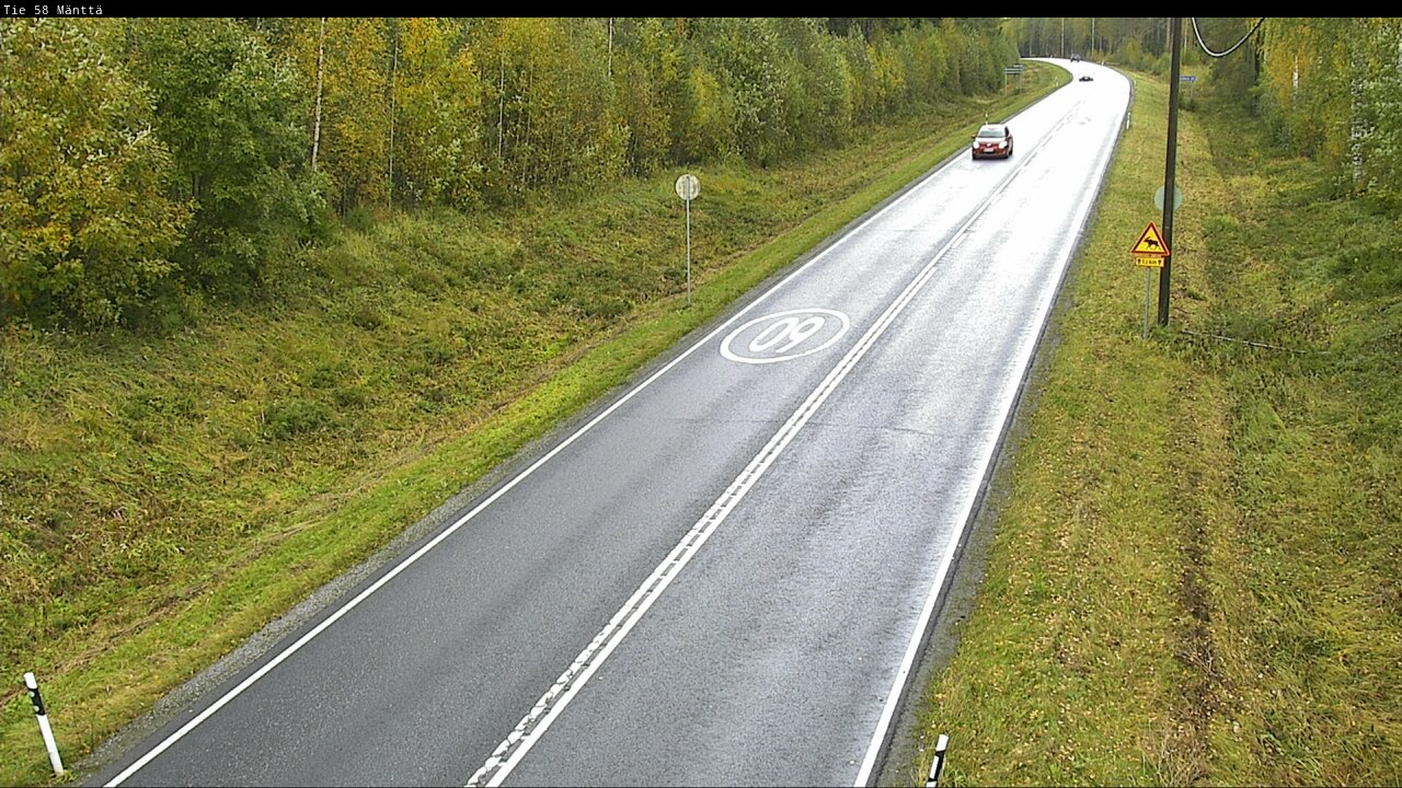 Kelikamerat Kuva Tie 58 Mänttä, Mänttä-Vilppula, Pirkanmaa