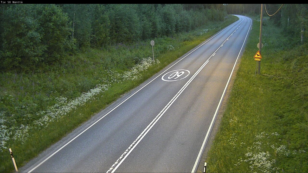 Kelikamerat Kuva Tie 58 Mänttä, Mänttä-Vilppula, Pirkanmaa