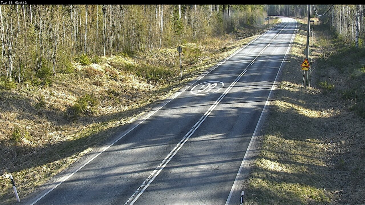 Kelikamerat Kuva Tie 58 Mänttä, Mänttä-Vilppula, Pirkanmaa