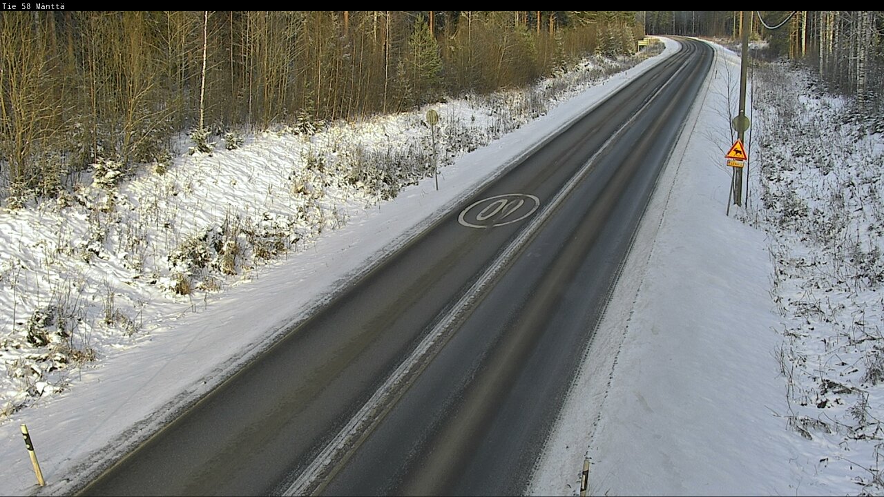 Kelikamerat Kuva Tie 58 Mänttä, Mänttä-Vilppula, Pirkanmaa