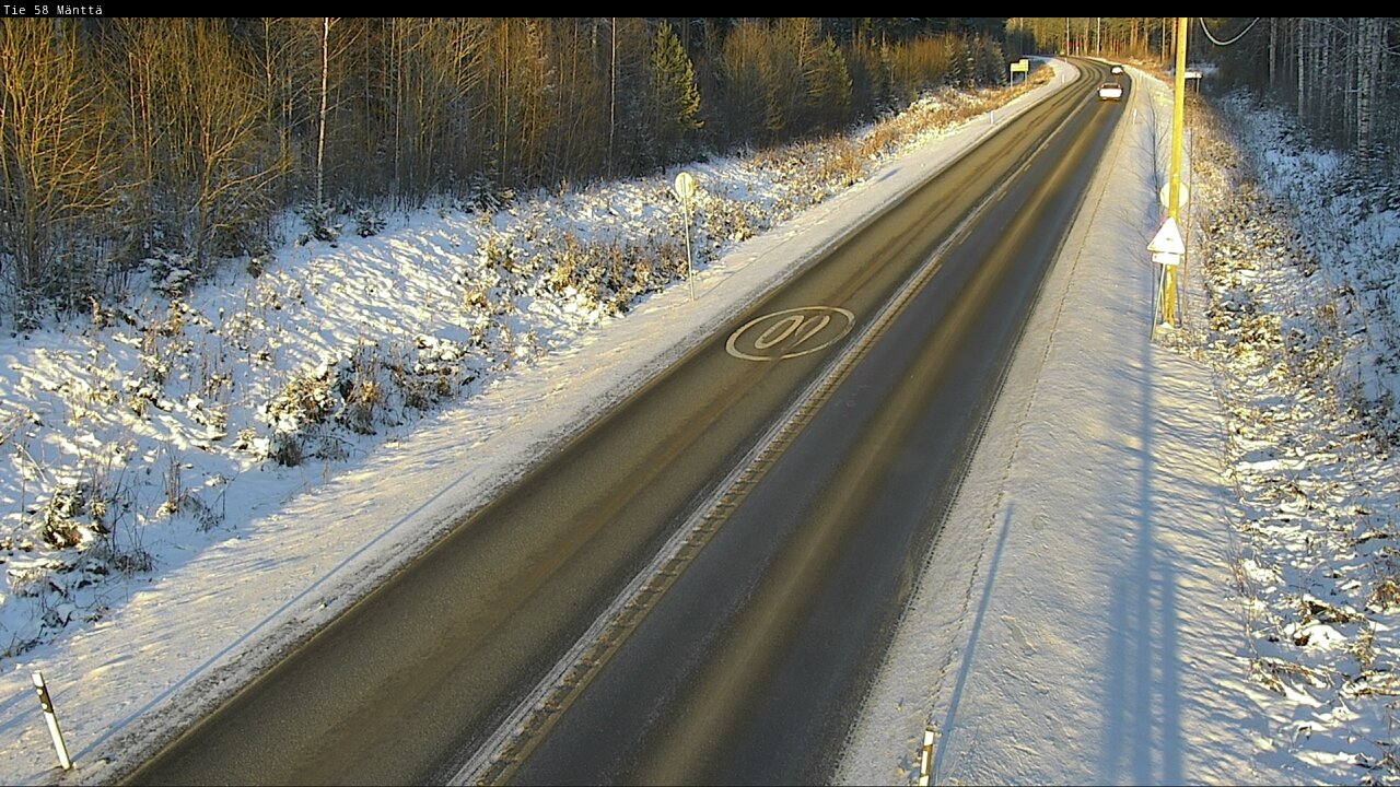 Kelikamerat Kuva Tie 58 Mänttä, Mänttä-Vilppula, Pirkanmaa