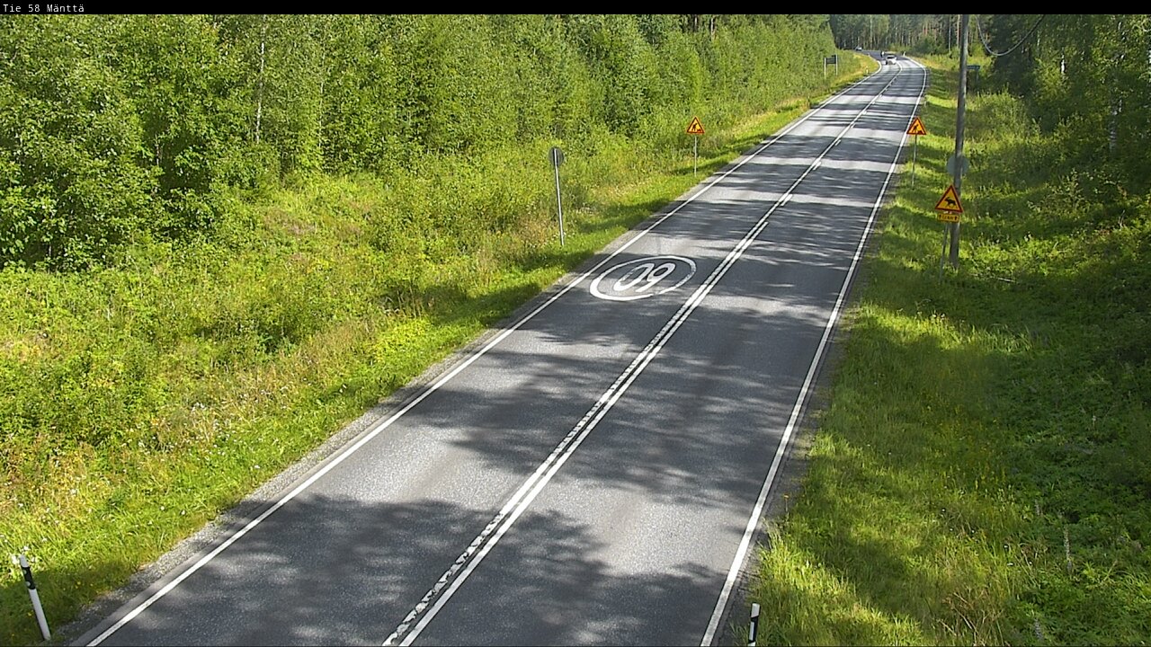 Kelikamerat Kuva Tie 58 Mänttä, Mänttä-Vilppula, Pirkanmaa
