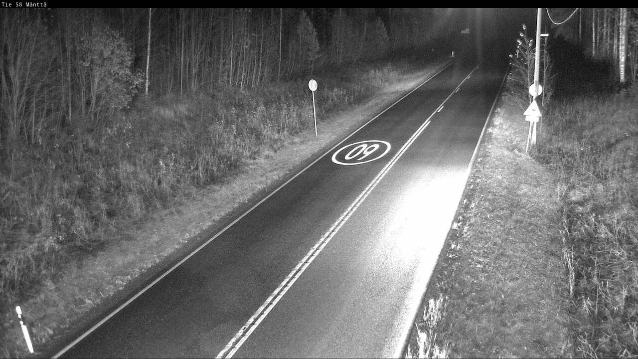 Kelikamerat Kuva Tie 58 Mänttä, Mänttä-Vilppula, Pirkanmaa