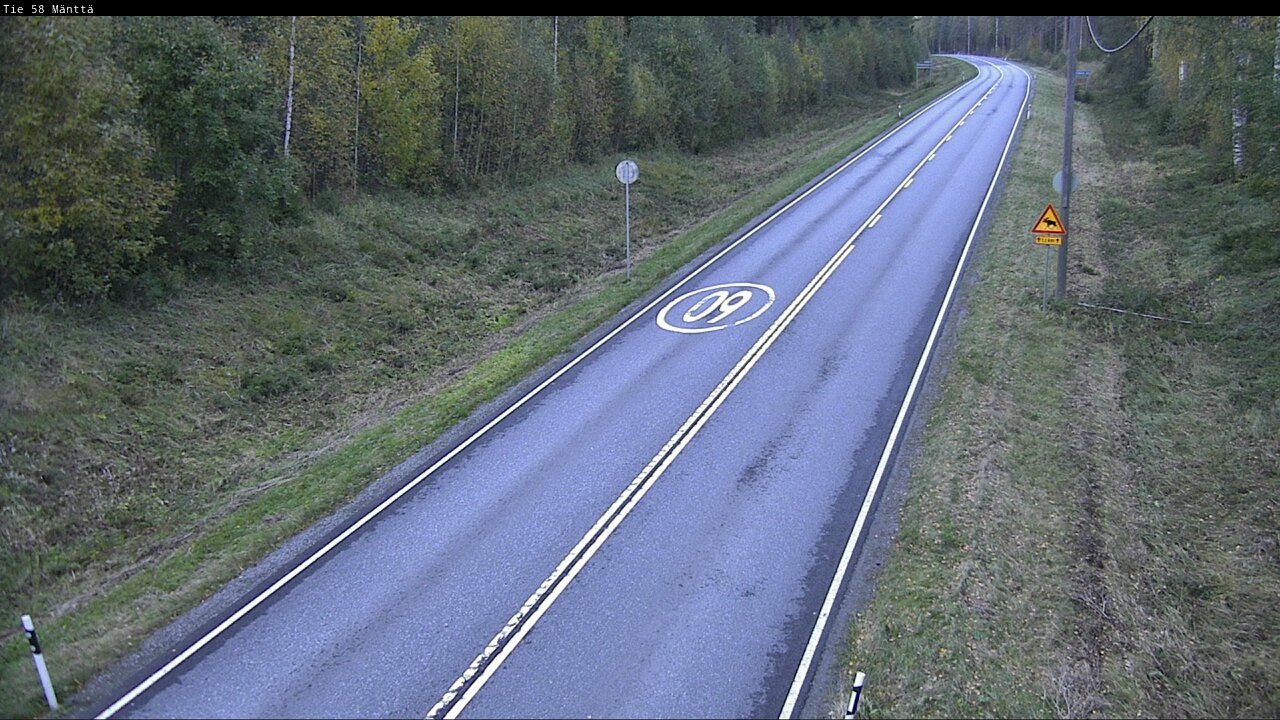 Kelikamerat Kuva Tie 58 Mänttä, Mänttä-Vilppula, Pirkanmaa