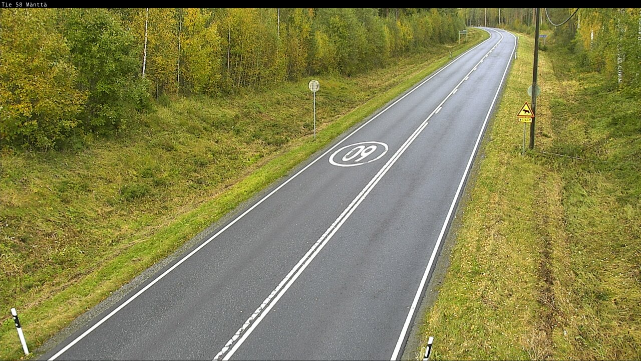 Kelikamerat Kuva Tie 58 Mänttä, Mänttä-Vilppula, Pirkanmaa