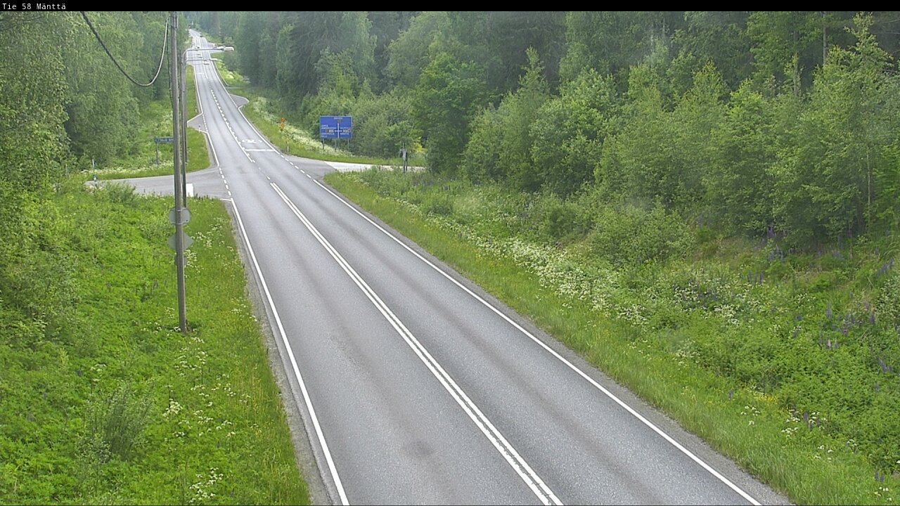 Kelikamerat Kuva Tie 58 Mänttä, Mänttä-Vilppula, Pirkanmaa