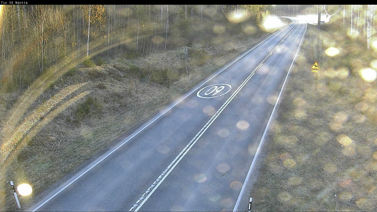 Kelikamerat Kuva Tie 58 Mänttä, Mänttä-Vilppula, Pirkanmaa
