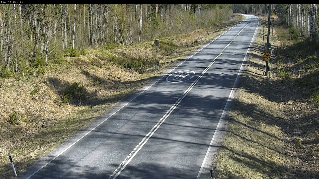 Kelikamerat Kuva Tie 58 Mänttä, Mänttä-Vilppula, Pirkanmaa
