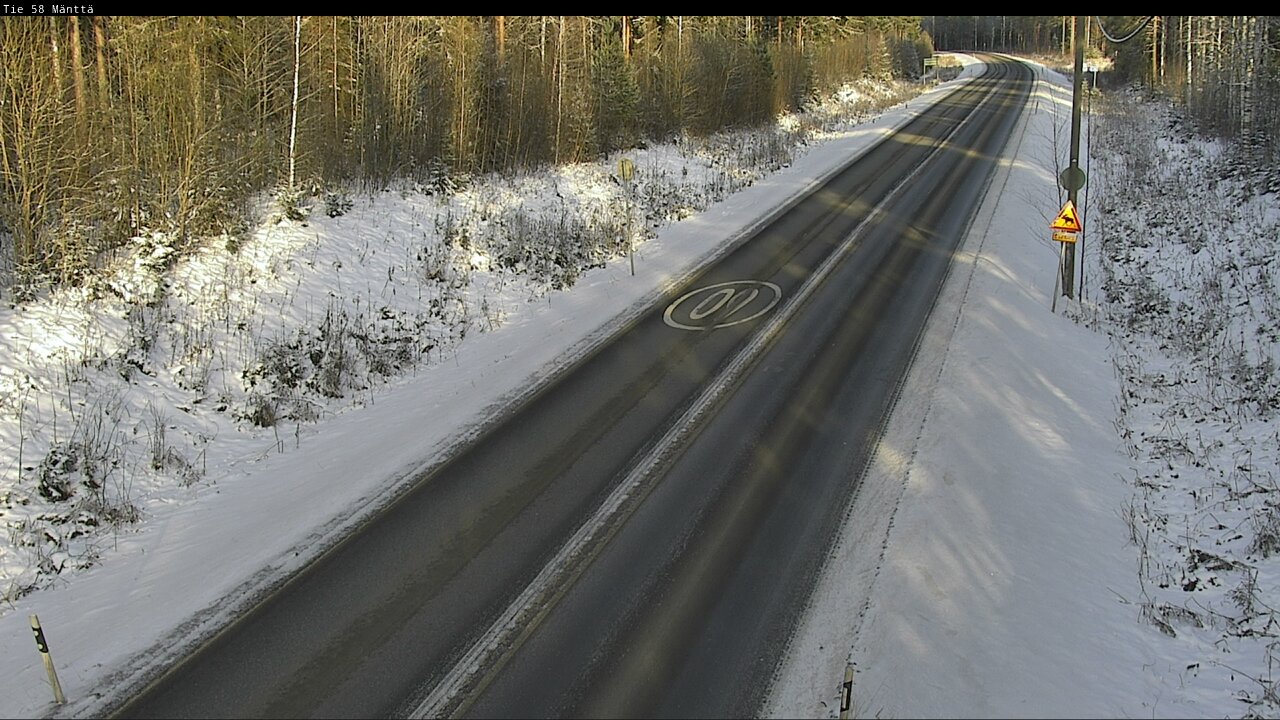 Kelikamerat Kuva Tie 58 Mänttä, Mänttä-Vilppula, Pirkanmaa
