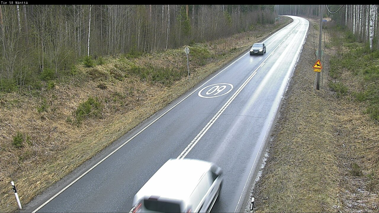 Kelikamerat Kuva Tie 58 Mänttä, Mänttä-Vilppula, Pirkanmaa