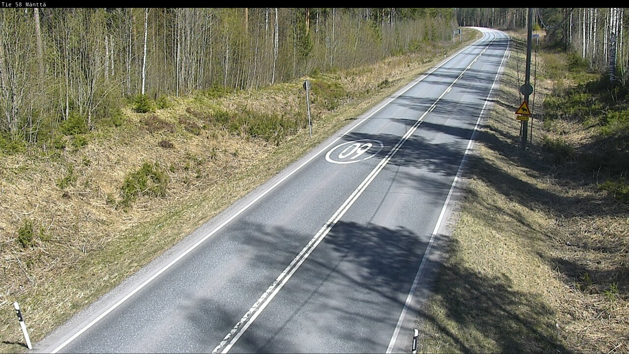 Kelikamerat Kuva Tie 58 Mänttä, Mänttä-Vilppula, Pirkanmaa