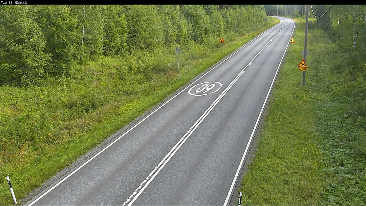 Kelikamerat Kuva Tie 58 Mänttä, Mänttä-Vilppula, Pirkanmaa