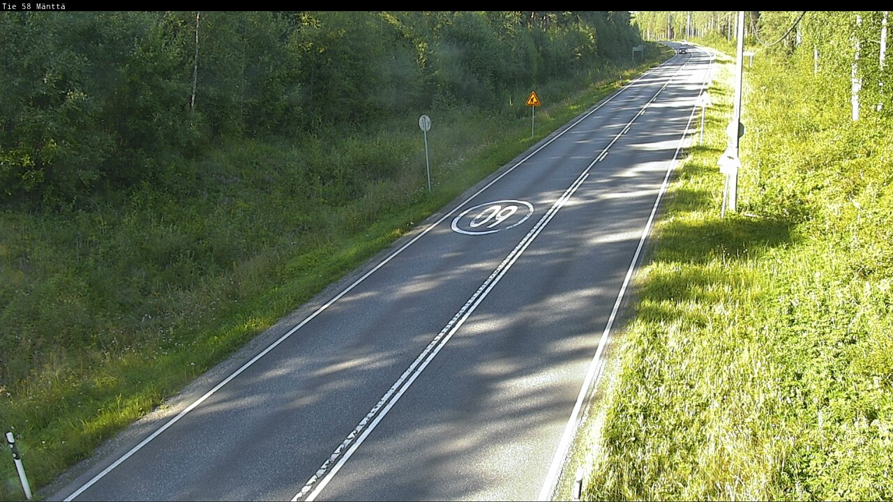 Kelikamerat Kuva Tie 58 Mänttä, Mänttä-Vilppula, Pirkanmaa