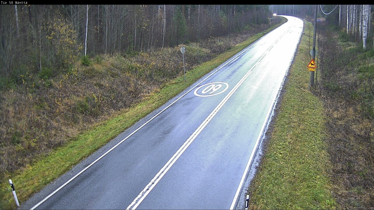 Kelikamerat Kuva Tie 58 Mänttä, Mänttä-Vilppula, Pirkanmaa