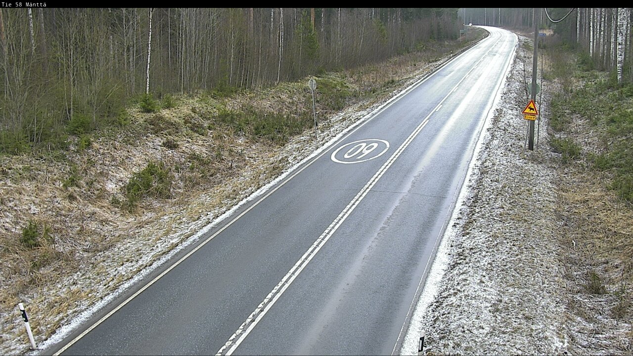 Kelikamerat Kuva Tie 58 Mänttä, Mänttä-Vilppula, Pirkanmaa