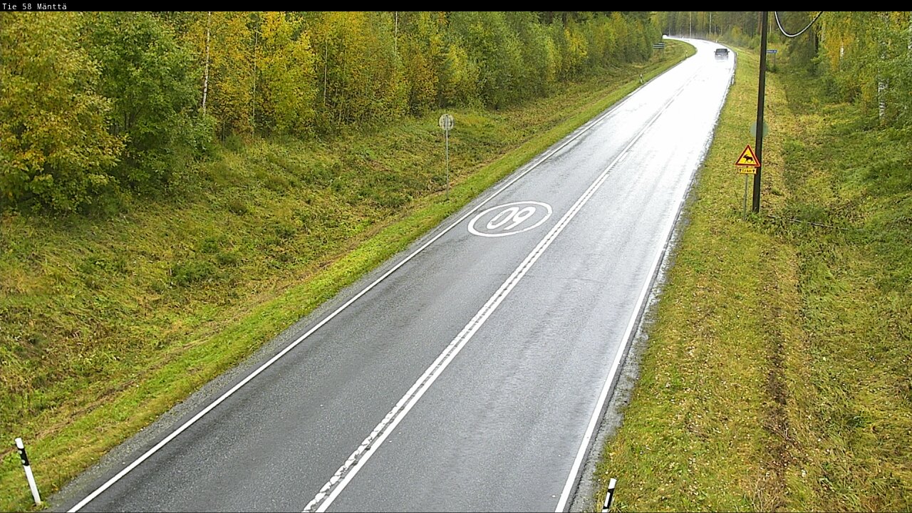 Kelikamerat Kuva Tie 58 Mänttä, Mänttä-Vilppula, Pirkanmaa