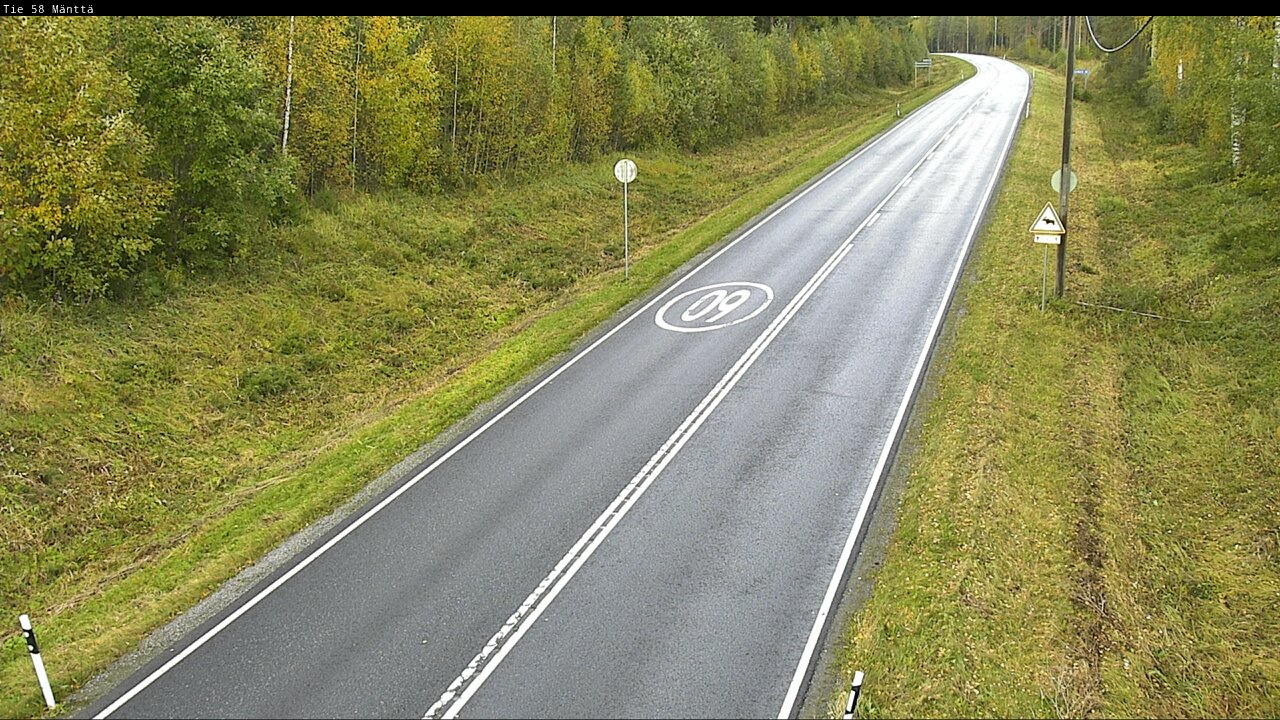 Kelikamerat Kuva Tie 58 Mänttä, Mänttä-Vilppula, Pirkanmaa