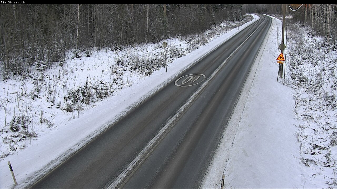 Kelikamerat Kuva Tie 58 Mänttä, Mänttä-Vilppula, Pirkanmaa