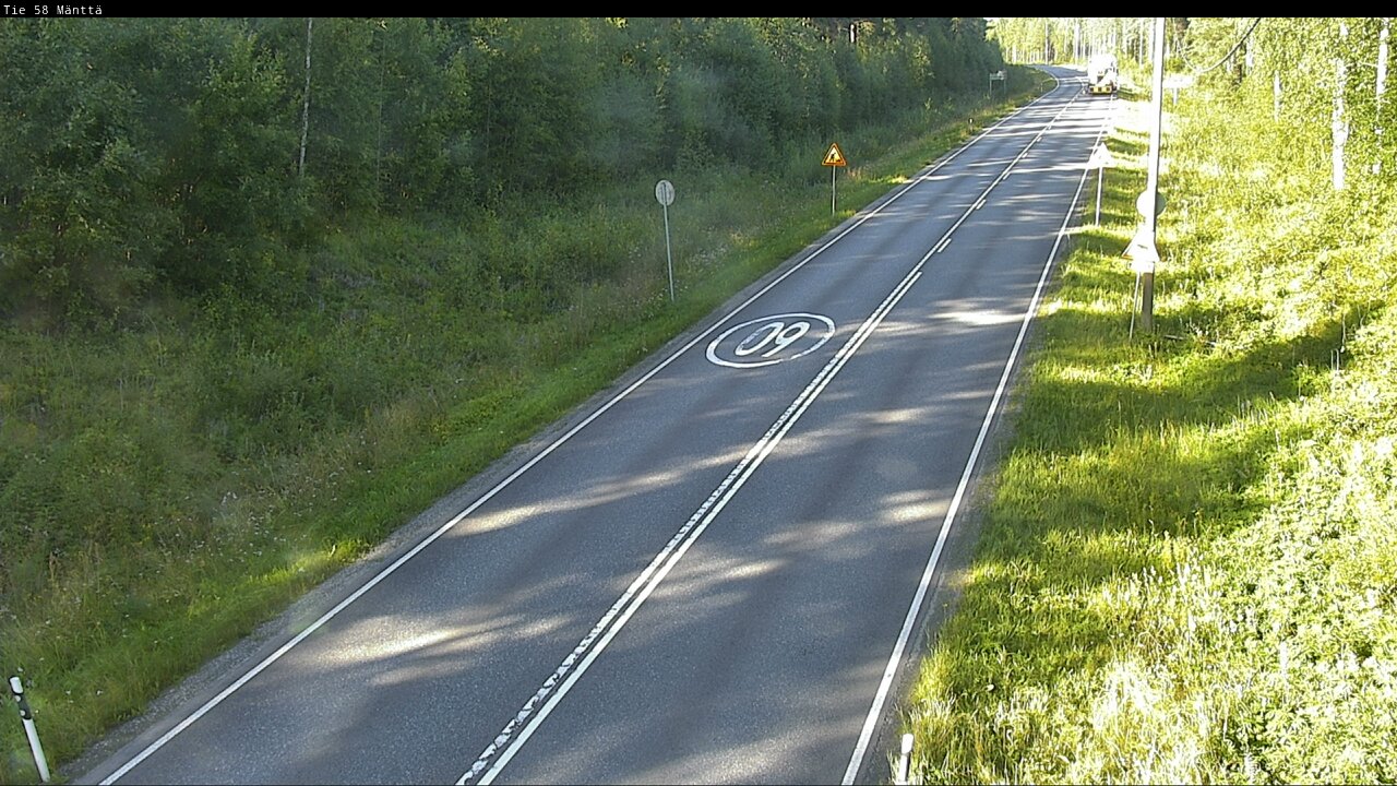Kelikamerat Kuva Tie 58 Mänttä, Mänttä-Vilppula, Pirkanmaa