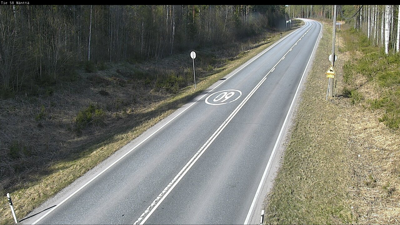 Kelikamerat Kuva Tie 58 Mänttä, Mänttä-Vilppula, Pirkanmaa