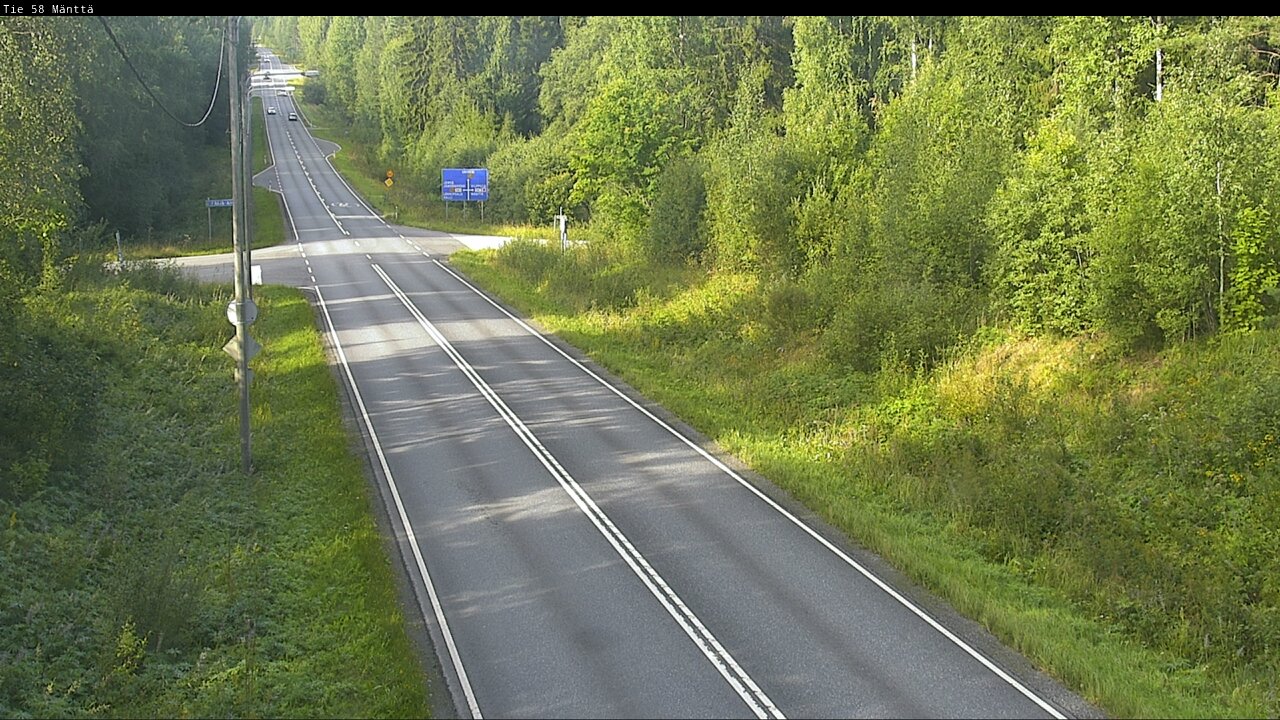 Kelikamerat Kuva Tie 58 Mänttä, Mänttä-Vilppula, Pirkanmaa