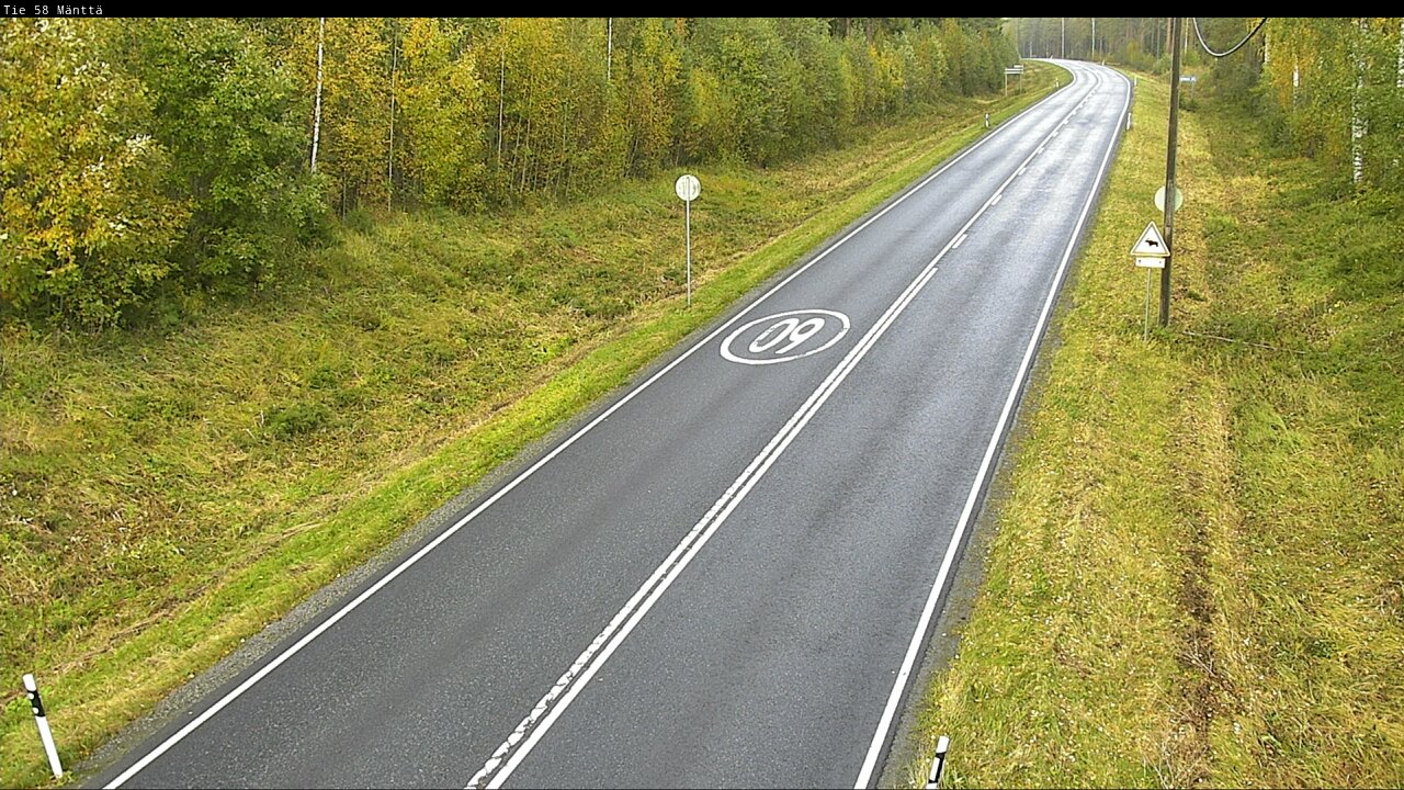 Kelikamerat Kuva Tie 58 Mänttä, Mänttä-Vilppula, Pirkanmaa