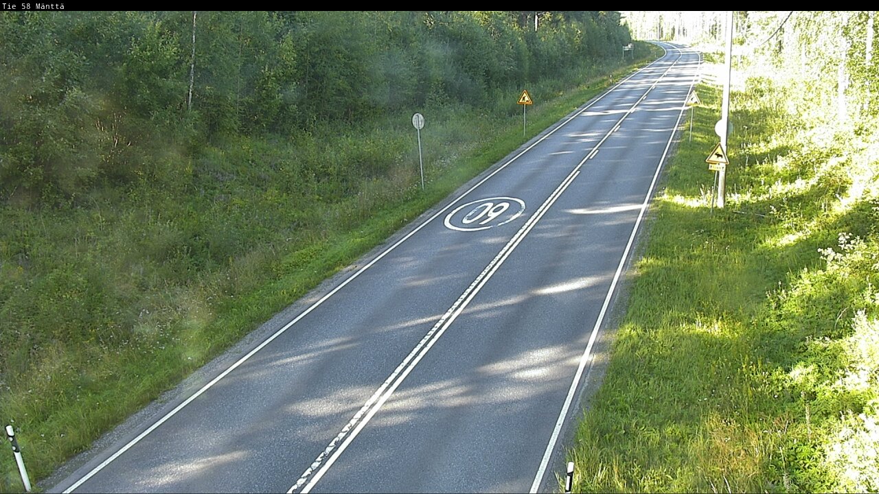Kelikamerat Kuva Tie 58 Mänttä, Mänttä-Vilppula, Pirkanmaa