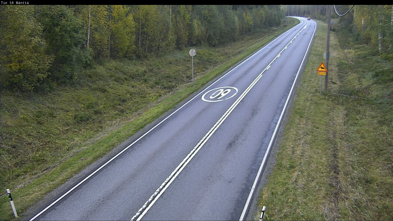 Kelikamerat Kuva Tie 58 Mänttä, Mänttä-Vilppula, Pirkanmaa