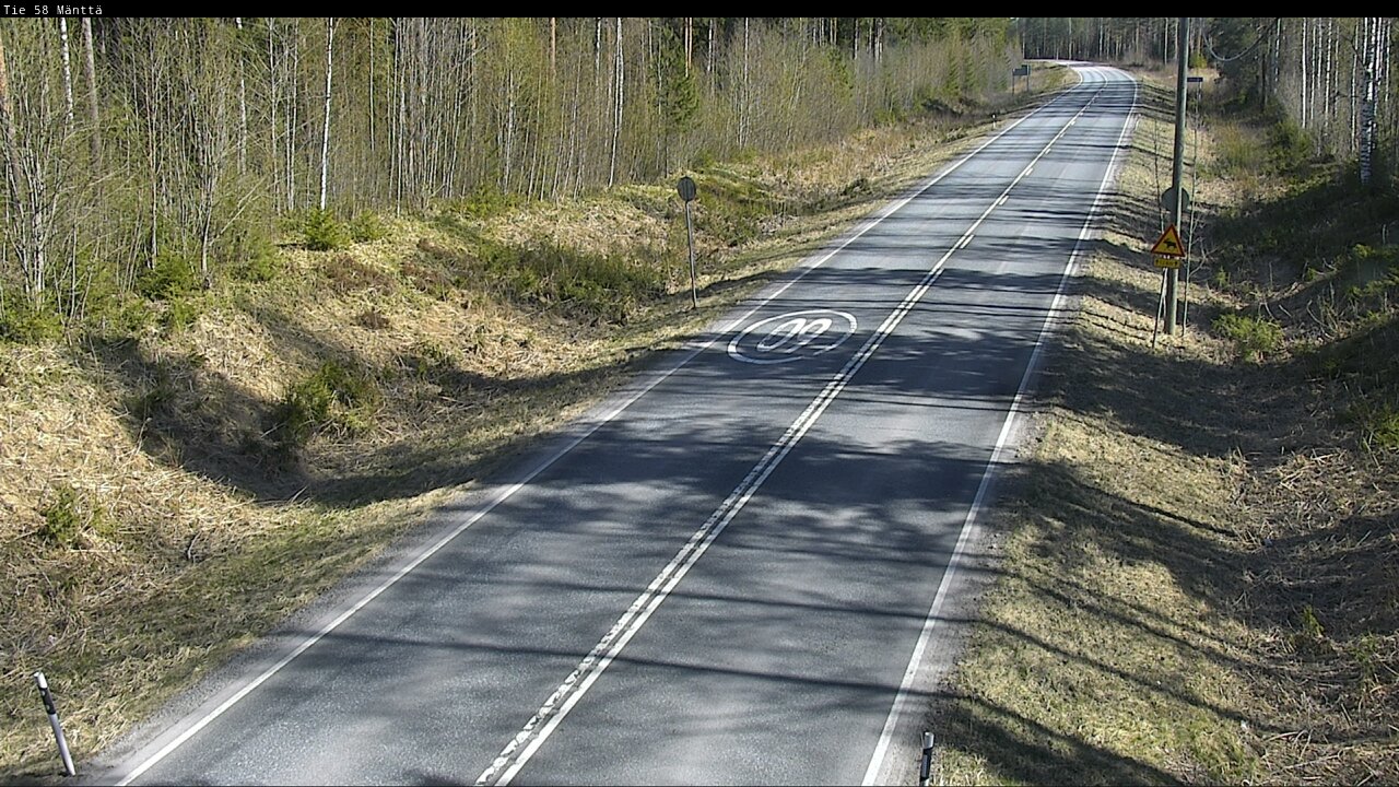 Kelikamerat Kuva Tie 58 Mänttä, Mänttä-Vilppula, Pirkanmaa