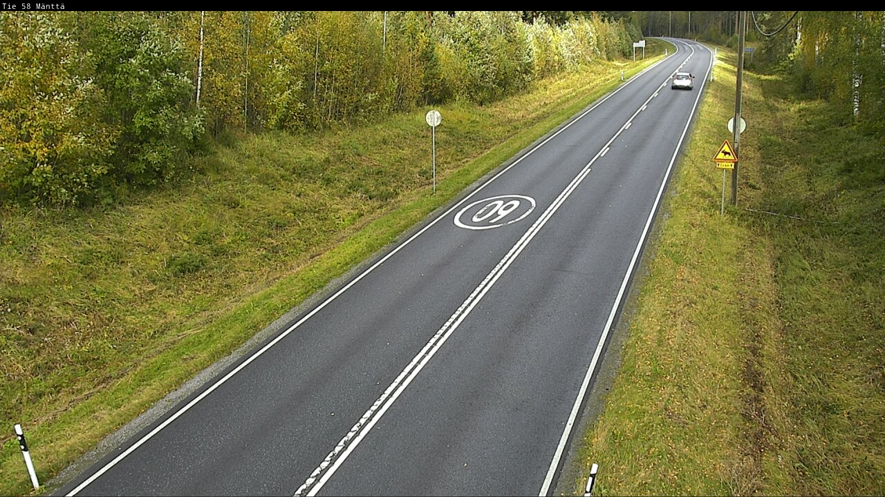 Kelikamerat Kuva Tie 58 Mänttä, Mänttä-Vilppula, Pirkanmaa
