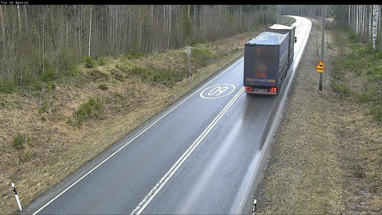 Kelikamerat Kuva Tie 58 Mänttä, Mänttä-Vilppula, Pirkanmaa